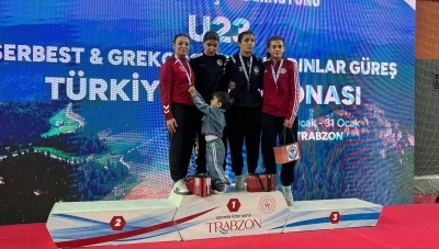 Aydınlı g&uuml;reş&ccedil;i, Trabzondan madalyayla d&ouml;nd&uuml;
