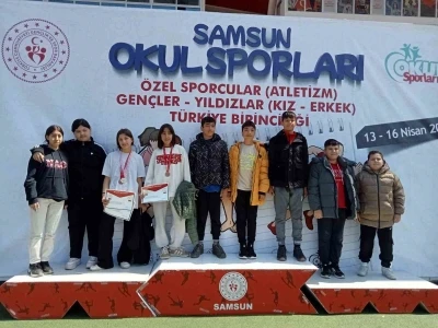 Aydınlı &ouml;zel sporcu T&uuml;rkiye şampiyonu oldu
