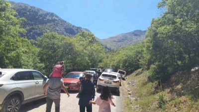 Aygırdibi Şelalesi 6 bin ziyaret&ccedil;i ağırladı
