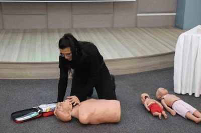 AYTO üyelerine temel ilk yardım eğitimi

