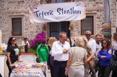 Ayvalık&rsquo;ta bahar coşkusu
