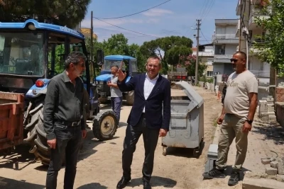 Ayvalık&rsquo;ta yol m&uuml;jdesi

