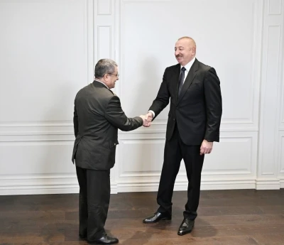 Azerbaycan Cumhurbaşkanı Aliyev, Genelkurmay Başkanı Bayraktaroğlu’nu kabul etti
