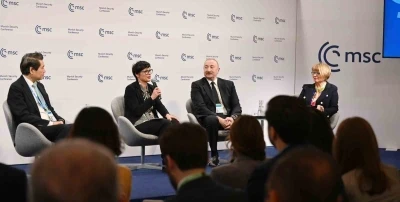 Azerbaycan Cumhurbaşkanı Aliyev: "Azerbaycan, G&uuml;rcistan ve Ermenistan &uuml;&ccedil;l&uuml; iş birliği yapacak"
