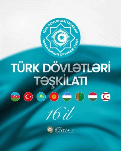 Azerbaycan Cumhurbaşkanı Aliyev, TDT’nin 16. yıl dönümünü kutladı
