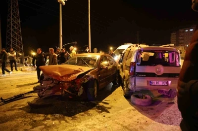 Baba yadigarı otomobil hurdaya d&ouml;nd&uuml;: 2 yaralı
