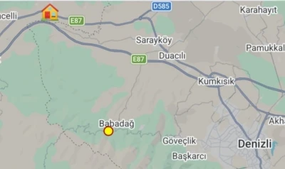 Babadağ&rsquo;da 3.6 b&uuml;y&uuml;kl&uuml;ğ&uuml;nde deprem meydana geldi
