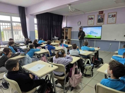 Babaeski’de öğrencilere su verimliliği, gıda israfı ve beslenme eğitimi
