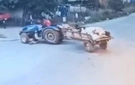 Babasının kullandığı traktör altında kalan minik Batu’ndan sevindiren haber
