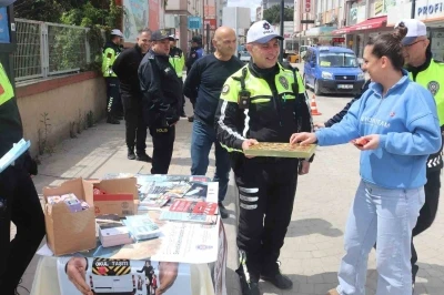 Bafra&rsquo;da Trafik Haftası&rsquo;nda farkındalık etkinliği
