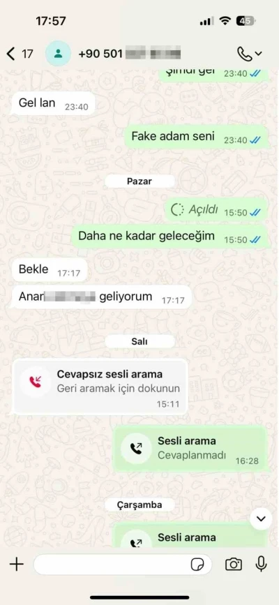 Bağcılar&rsquo;da metro &ccedil;ıkışı bı&ccedil;aklanan Oğuzhan &Ccedil;&ouml;p&uuml;r&rsquo;&uuml;n ailesine tehdit mesajları atıldığı ortaya &ccedil;ıktı
