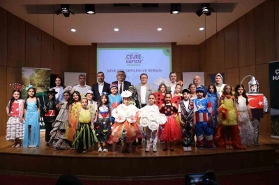 Bağcıların &ccedil;ocuklarından "Sıfır Atık" g&ouml;sterisi
