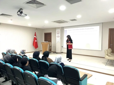 Bağımlılıkla M&uuml;cadele Kapsamında Eğitim Ger&ccedil;ekleştirildi