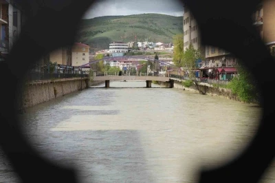 Bahar yağışları &Ccedil;oruh Nehri&rsquo;nin su seviyesini y&uuml;kseltti
