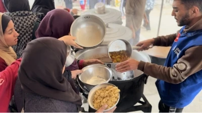 Bah&ccedil;elievler&rsquo;den Gazze&rsquo;ye iyilik sofrası
