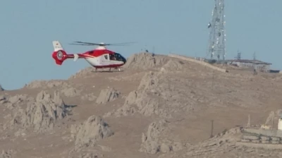 Bahçesaray ve Çatak’tan hastalar helikopterle Van’a nakledildi
