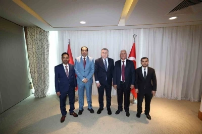 Bakan Bak&rsquo;tan Antalya&rsquo;da yoğun spor diplomasisi
