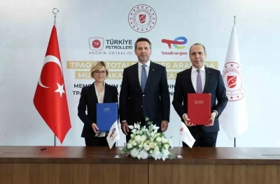 Bakan Bayraktar: "&Uuml;lkemizin enerjideki tam bağımsızlık y&uuml;r&uuml;y&uuml;ş&uuml;ne g&uuml;&ccedil; katmaya devam edeceğiz"
