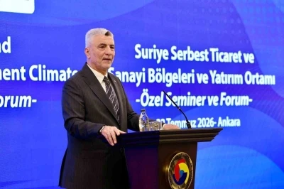 Bakan Bolat: "&Ouml;n&uuml;m&uuml;zdeki ay sonunda Uluslararası Şam Fuarı &ccedil;ok geniş katılımla yapılacak"
