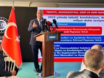Bakan Bolat tekstil ve hazır giyim sekt&ouml;r&uuml;n&uuml; değerlendirdi

