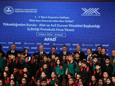 Bakan &Ccedil;ift&ccedil;i: "Devletimizin kurumlarının kapasitelerini afetlere karşı ortak bir kararlılıkta buluşturuyoruz"

