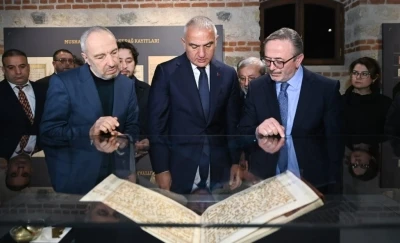 Bakan Ersoy: "T&Uuml;YEK yazma eser alanındaki k&uuml;resel liderliğini daha da g&uuml;&ccedil;lendirdi"
