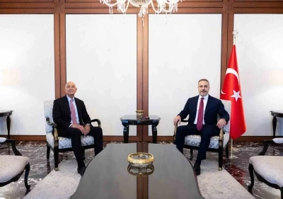 Bakan Fidan, ABD&rsquo;nin Suriye Temsilcisi Barrack&rsquo;ı kabul etti
