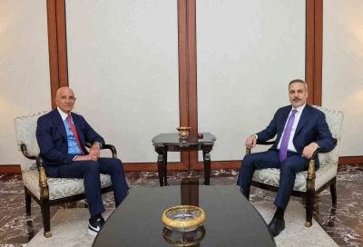 Bakan Fidan, ABD Suriye &Ouml;zel Temsilcisi Barrack&rsquo;ı kabul etti
