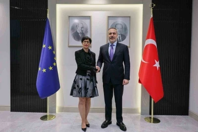 Bakan Fidan, Avrupa Komisyonu&rsquo;nun Genişlemeden Sorumlu Komiseri Marta Kos ile bir araya geldi
