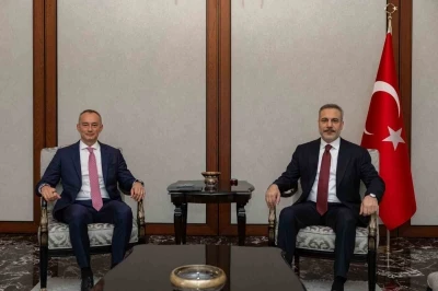Bakan Fidan, Gazze Y&uuml;ksek Temsilcisi Mladenov&rsquo;u kabul etti
