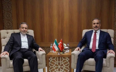 Bakan Fidan, İran Dışişleri Bakanı Arakçi ile görüştü
