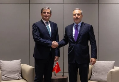 Bakan Fidan, Karadağlı mevkidaşı ile bir araya geldi
