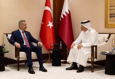 Bakan Fidan, Katarlı mevkidaşı Al Thani ile görüştü
