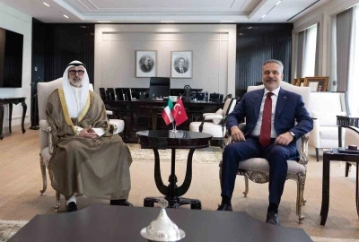 Bakan Fidan, Kuveytli mevkidaşı Al-Sabah ile bir araya geldi

