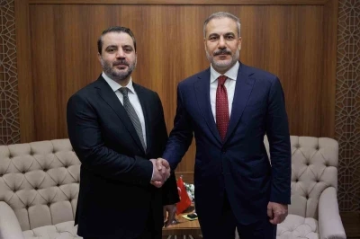 Bakan Fidan, Suriyeli mevkidaşı Şeybani ile görüştü
