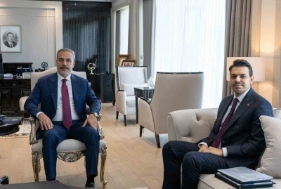 Bakan Fidan, TİKA Başkanı Eren ile görüştü
