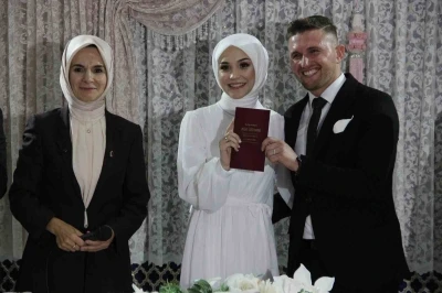 Bakan Göktaş, Çorum’da nikah şahidi oldu
