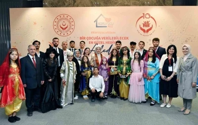 Bakan G&ouml;ktaş: "Koruyucu aile hizmetimiz son 20 yılda tam 21 kat arttı"
