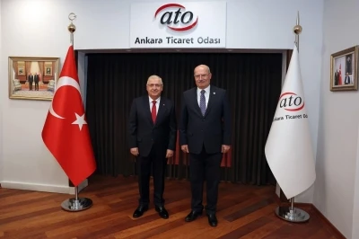 Bakan G&uuml;ler&rsquo;den ATO&rsquo;ya ziyaret

