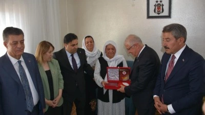 Bakan Güler'den Şırnak'ta şehit ailesine ziyaret