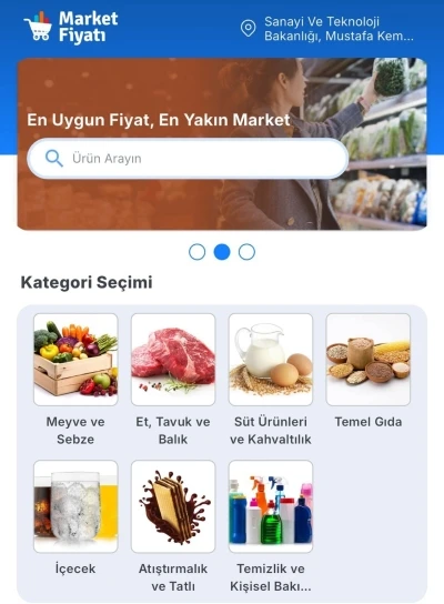 Bakan Kacır: &quot;Market Fiyatı uygulamamız artık Google Play ve App Store’da&quot;
