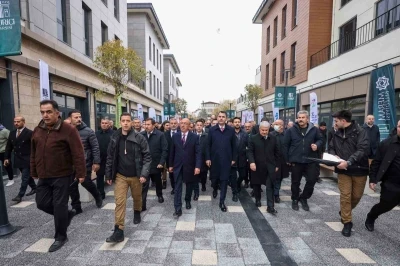 Bakan Kurum, Suriçi Çarşısı birinci etabın açılışını yaptı: &quot;Bu proje bir vizyon eseridir, bir medeniyet iddiasıdır&quot;
