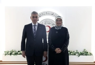 Bakan Memişoğlu: "Milletimize hizmet eden T&uuml;rk Kızılay ile g&uuml;&ccedil; birliğimizi s&uuml;rd&uuml;receğiz"
