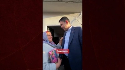 Bakan Murat Kurum'un Kahramanmaraş ziyareti renkli diyaloglara sahne oldu
