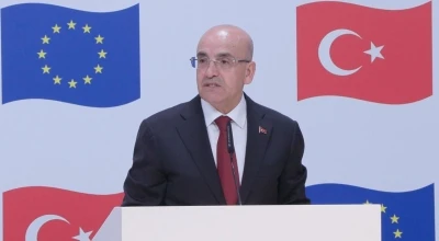Bakan Şimşek: &lsquo;&lsquo;G&uuml;mr&uuml;k Birliği&rsquo;nin modernizasyonunu stratejik bir gereklilik olarak g&ouml;r&uuml;yoruz&rsquo;&rsquo;
