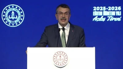 Bakan Tekin, 2025-2026 Eğitim Öğretim Yılı Açılış Töreni’ninde konuştu
