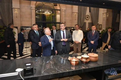 Bakan Tekin&rsquo;den Kayseri&rsquo;ye gastronomi &ouml;vg&uuml;s&uuml;
