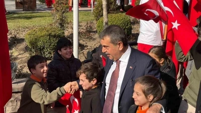 Bakan Tekin: "Bağımsızlığımız, bayrağımız ve ezanımız ilelebet varlığını s&uuml;rd&uuml;recektir"
