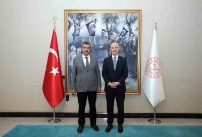 Bakan Tekin, YÖK Başkanı Özvar’ı kabul etti
