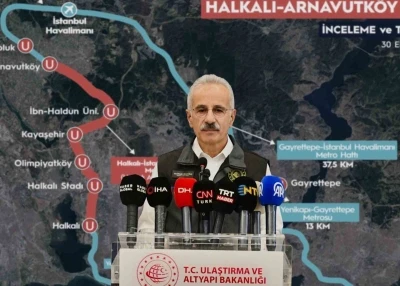 Bakan Uraloğlu: &quot;Hattımızın tamamını 2026 yılının ilk çeyreğinde hizmete almayı hedefliyoruz&quot;
